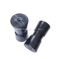 Black Color Boat Trailer Keel Roller